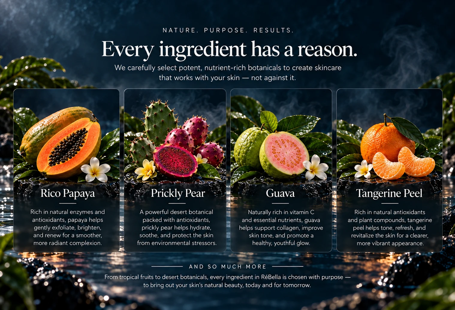 RéBella botanical ingredients